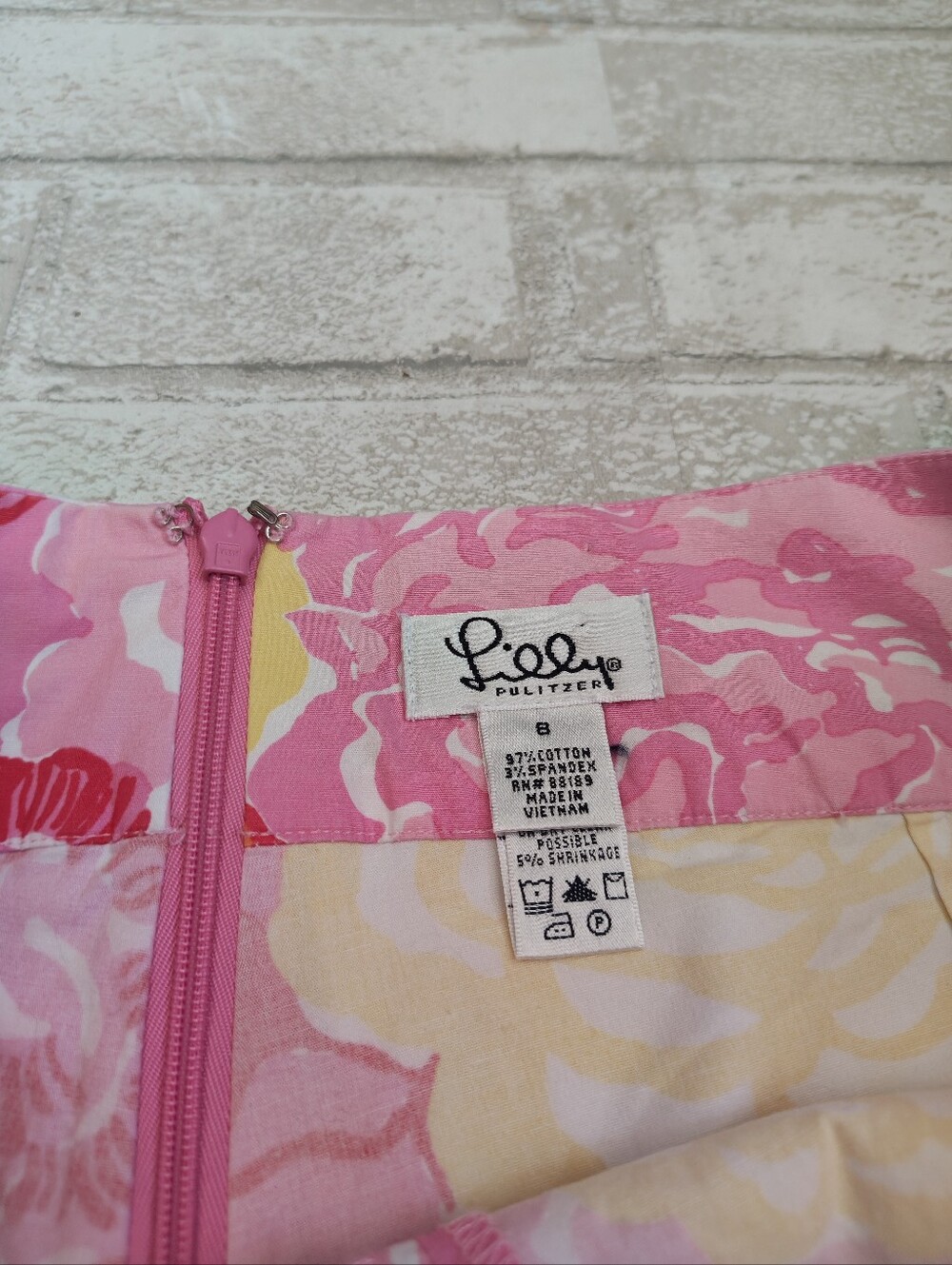 Lilly Pulitzer Winners Circle Vintage Floral Skort - Picture 3 of 5